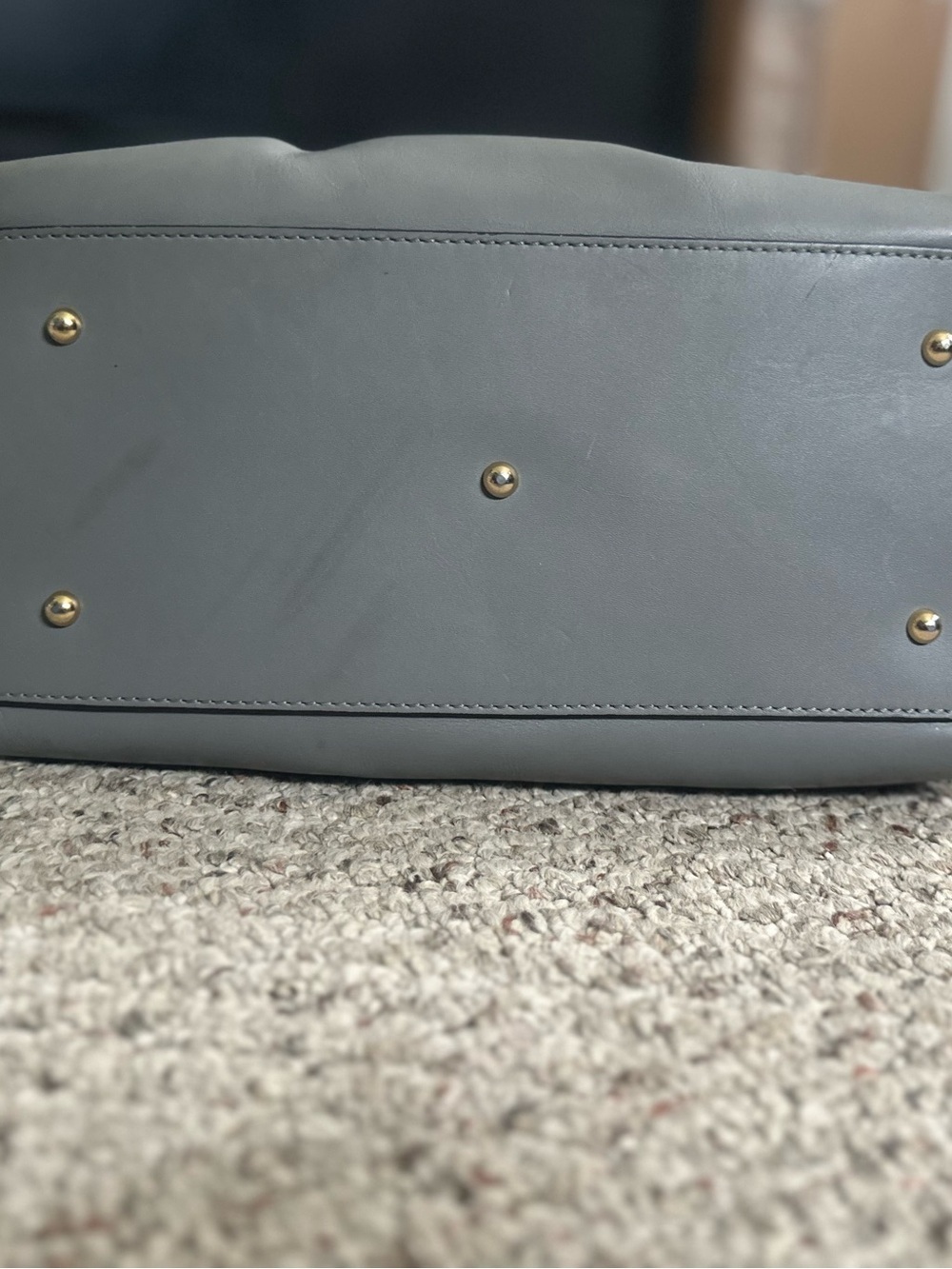 Dooney & Bourke Large Barlow Grey Size H10.75"xD 6.5"xL 13" - Picture 6 of 8